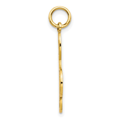 10k Treble Clef Charm
