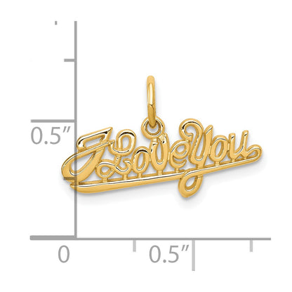 10K I LOVE YOU Script Charm