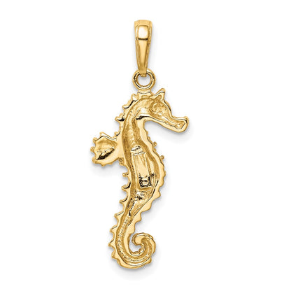 10k Seahorse Pendant