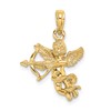 10k Cupid with Bow and Arrow Charm