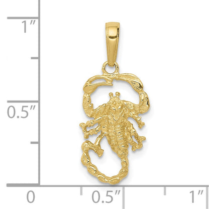 10k Scorpion Charm