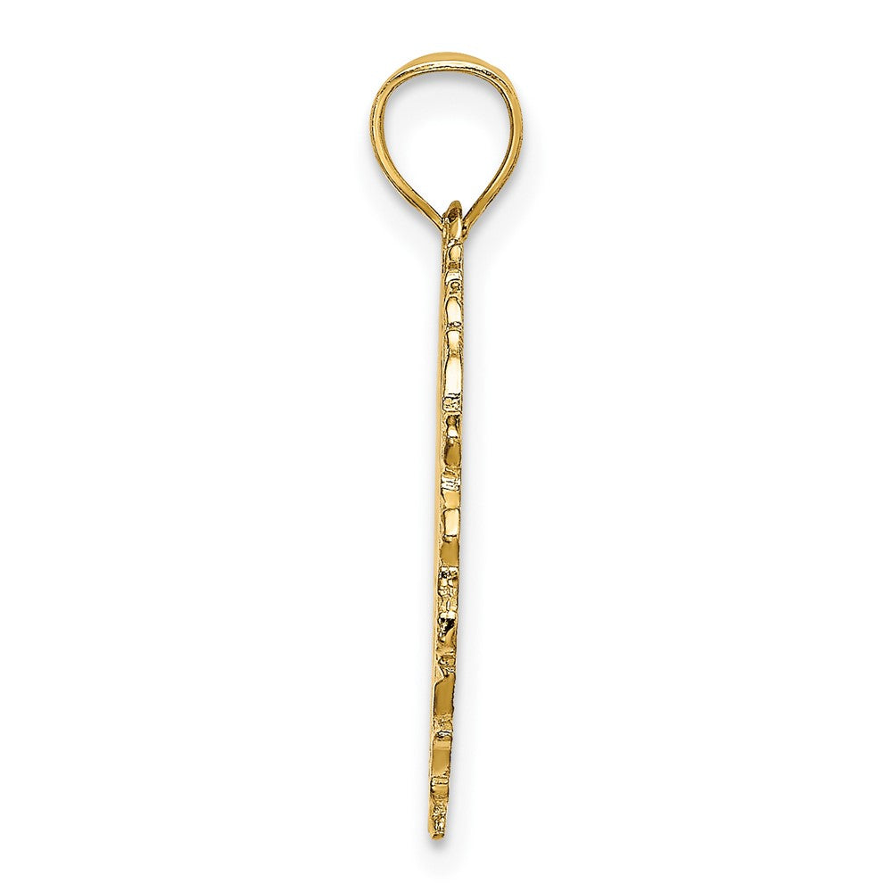 10k Dart Board and Darts in Wreath Charm