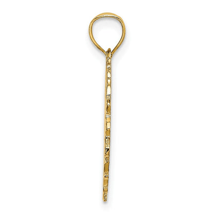 10k Dart Board and Darts in Wreath Charm
