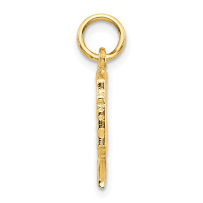 10k Solid Nefertiti Charm