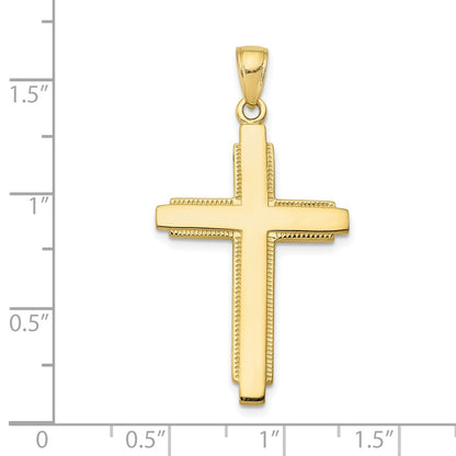 10k Cross Pendant