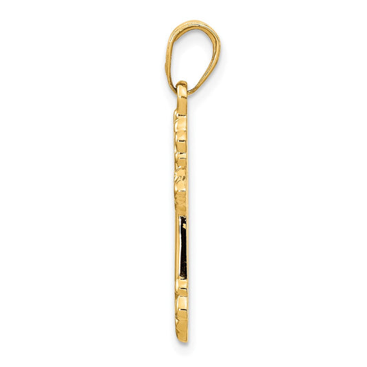 10K Cross Pendant