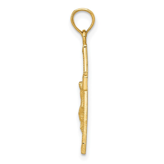 10k Crucifix Pendant