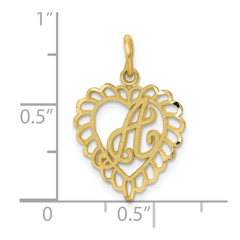 10KY Initial A Charm