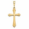 10k Large Cross Charm