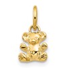 10k 3-D Teddy Bear Charm
