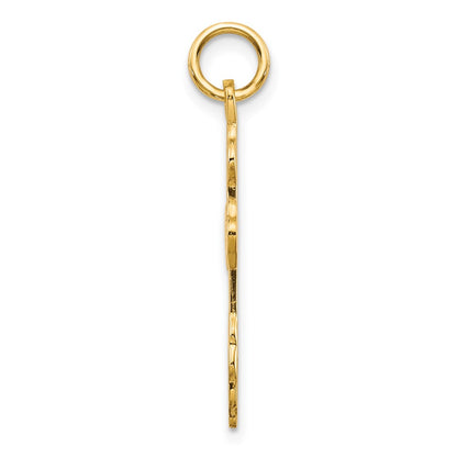 10K Eastern Orthodox Cross Charm