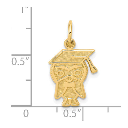 10k Graduation Owl Charm