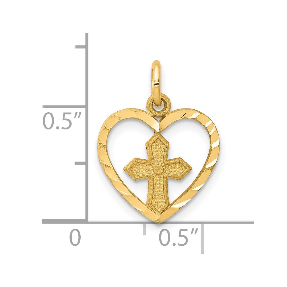 10k Cross Charm