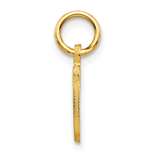 10k Small Script Initial G Charm