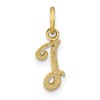 10k Small Script Initial I Charm