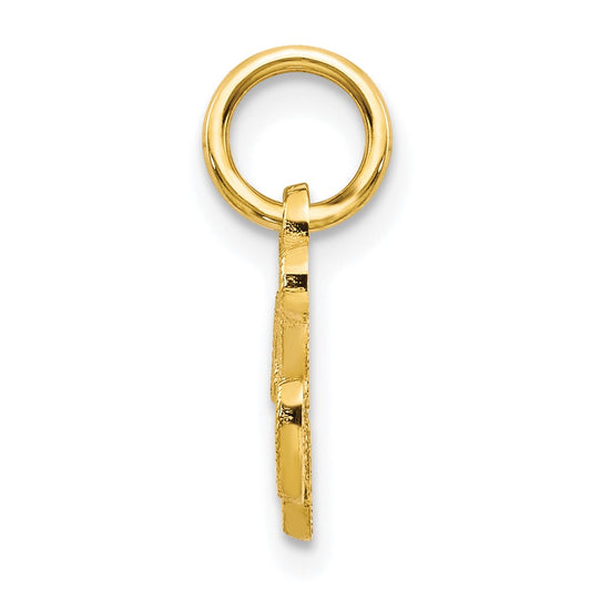 10k Small Script Initial K Charm