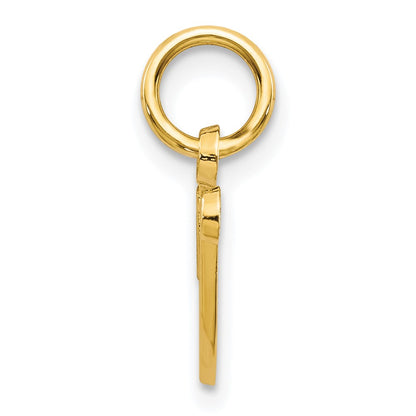 10k Small Script Initial V Charm