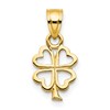 10k 4-Leaf Clover Charm