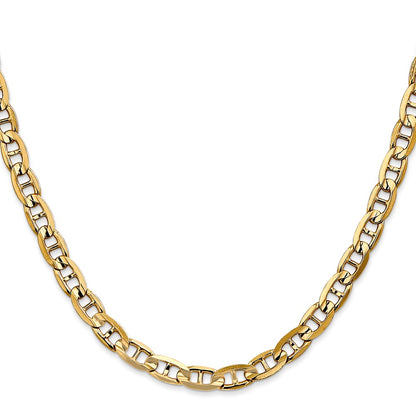 10K 5.25mm Concave Anchor Chain