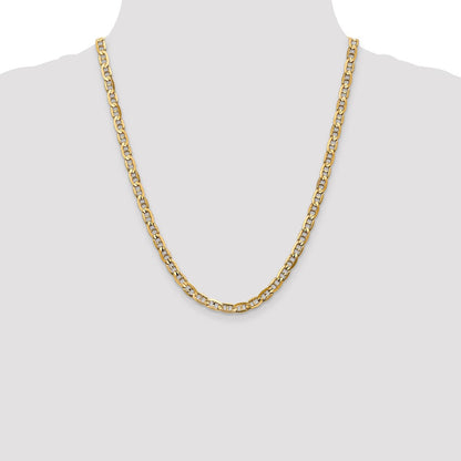 10K 5.25mm Concave Anchor Chain