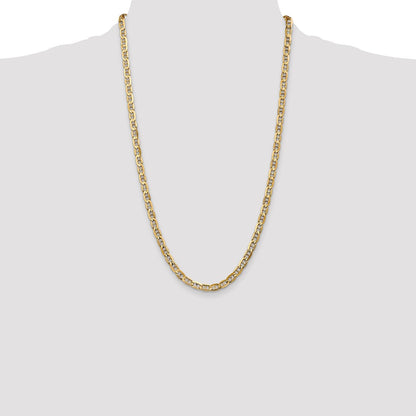 10K 5.25mm Concave Anchor Chain