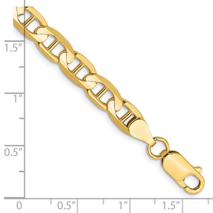 10K 6.25mm Concave Anchor Chain