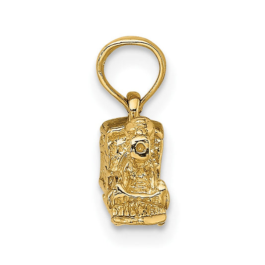 10K 3-D Locomotive Pendant