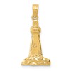 10k Lighthouse Pendant