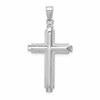 10k Polished Cross Pendant