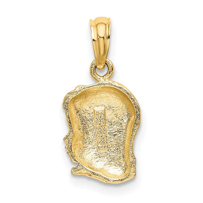 10k Girl Head Charm