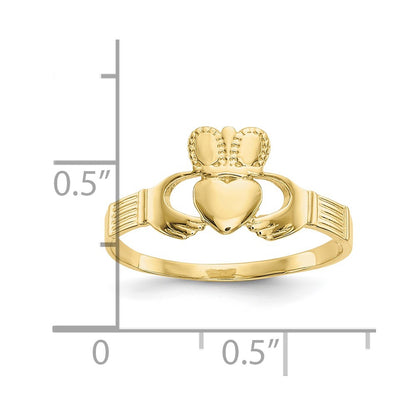 10k Ladies Claddagh Ring