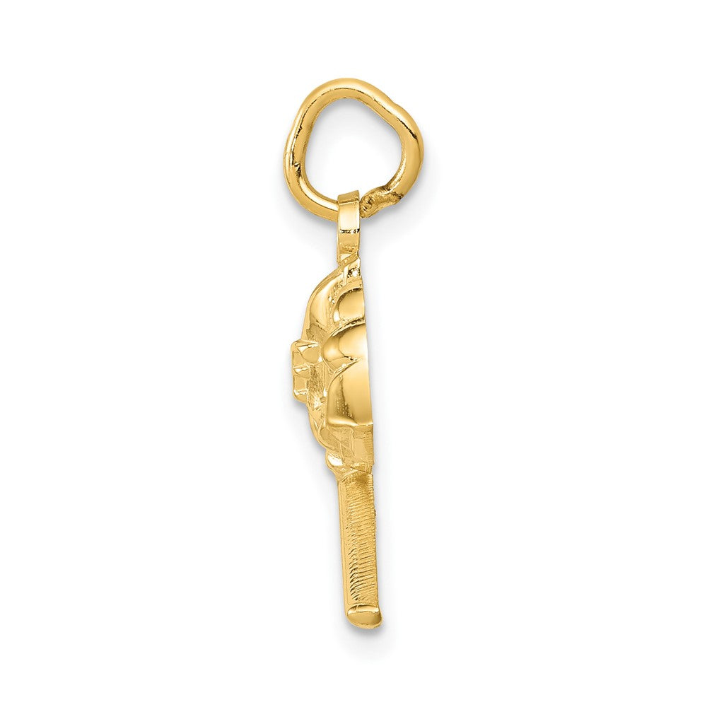 10k Fire Department Axes and Helmet Charm