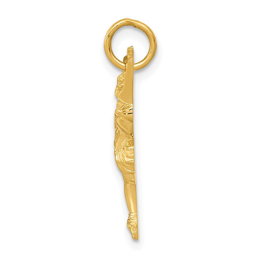 10k Ballerina Charm
