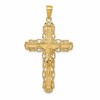 10k Filigree Crucifix Pendant