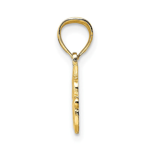 10K BEST FRIEND Pendant