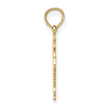 10K 100% SCORPIO Zodiac Charm