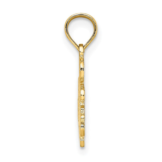 10K I'D RATHER BE SAILING Charm