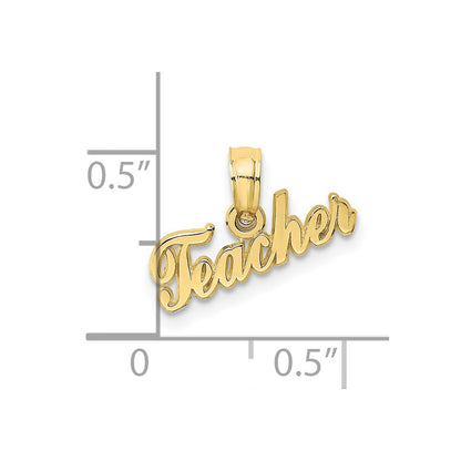 10k TEACHER Charm