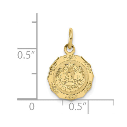 10k Baptism Spanish RECUERDO DEL BAUTISMO on Reverse Charm