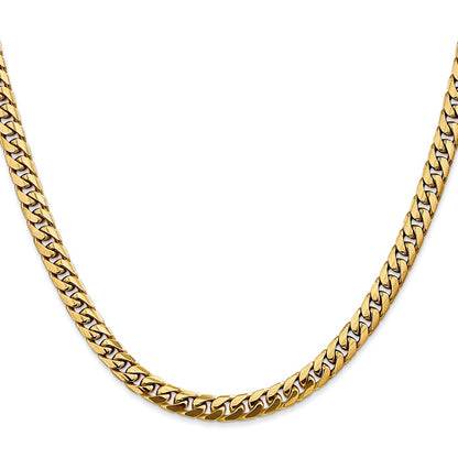 10K 5mm Solid Miami Cuban Chain