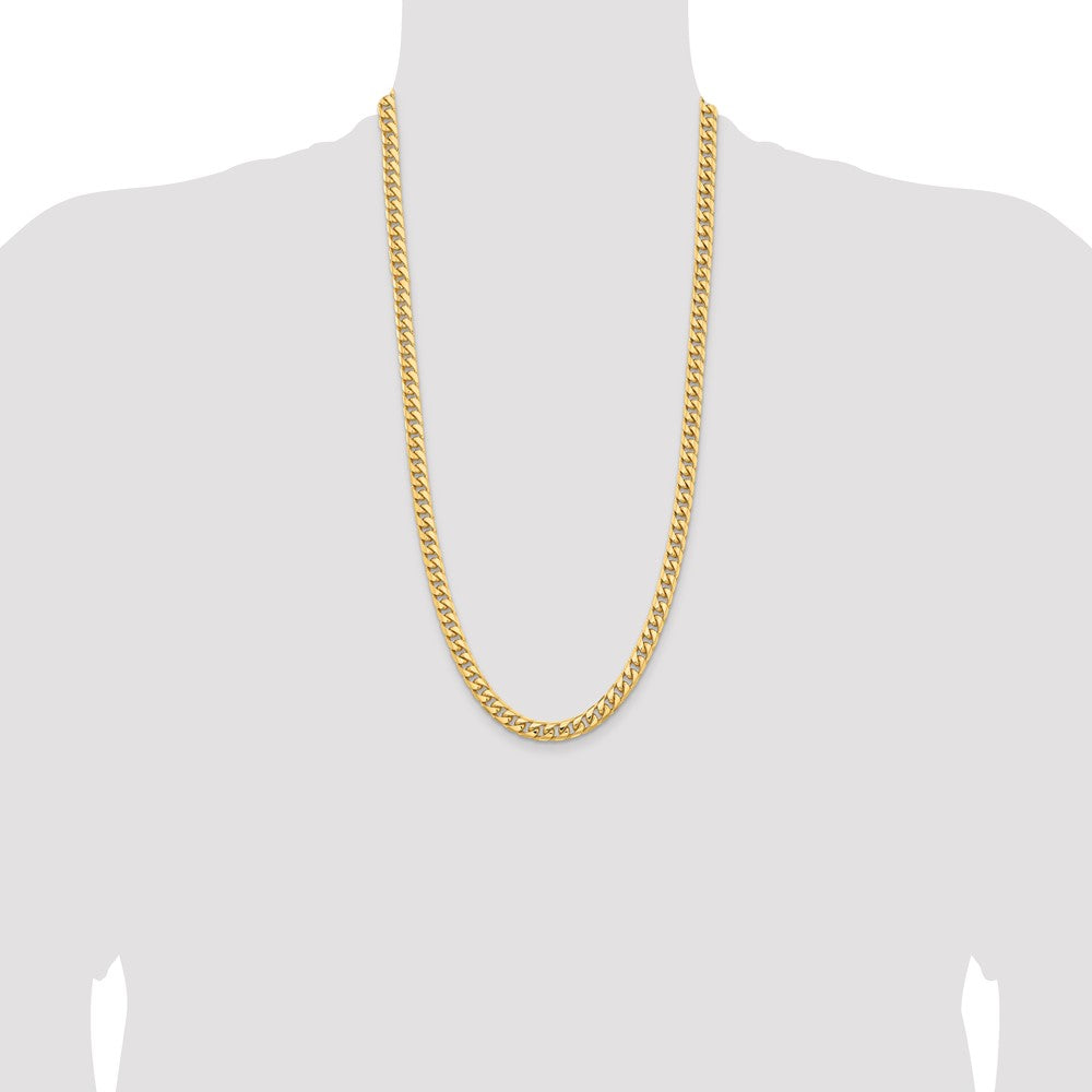 10K 6.75mm Solid Miami Cuban Chain