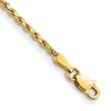 10k 2.0mm Semi-solid D/C Rope Chain