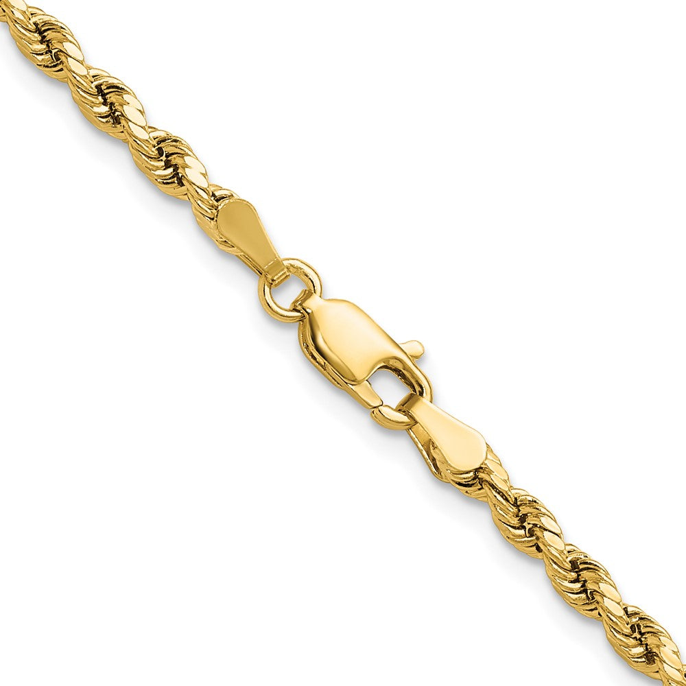 10k 3.0mm Semi-solid D/C Rope Chain