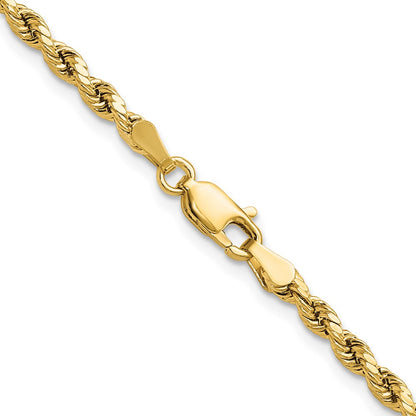10k 3.0mm Semi-solid D/C Rope Chain