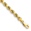 10k 4mm Semi-solid D/C Rope Chain