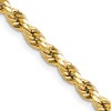 10k 4.0mm Semi-solid D/C Rope Chain