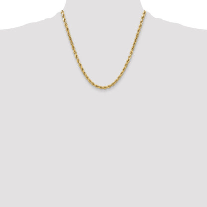 10k 5.5mm Semi-solid D/C Rope Chain