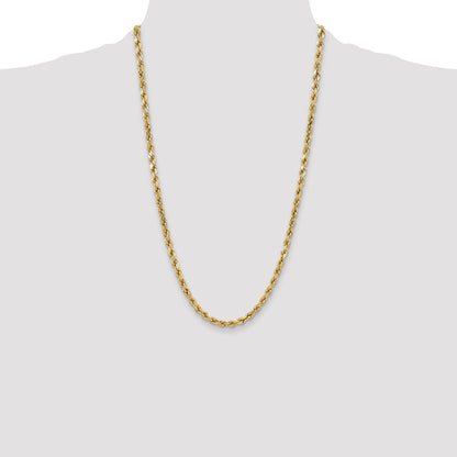 10k 5.5mm Semi-solid D/C Rope Chain