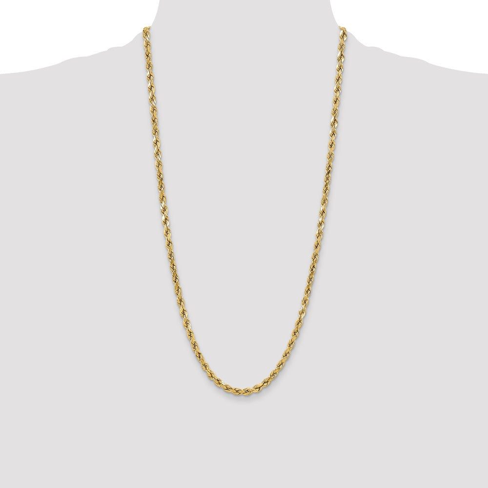 10k 5.5mm Semi-solid D/C Rope Chain