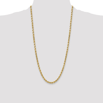 10k 5.5mm Semi-solid D/C Rope Chain